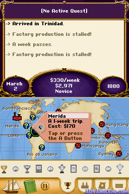 Chocolatier screenshot 3 for Nintendo DS